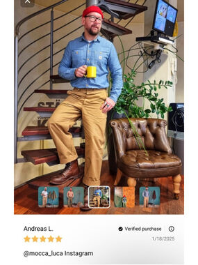 1944 USMC Officer Trousers - Beige Bronson Mfg. Co. W36x32